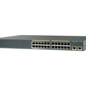 Cisco WS-C2960-24LT-L Catalyst2960 24 10/100(8 PoE)+ 2 1000BT LAN Base