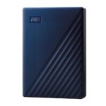 Western Digital WDBA2F0040BBL-WESN My Passport Blue 4TB USB-3.0 Portable Hard Drive for MAC