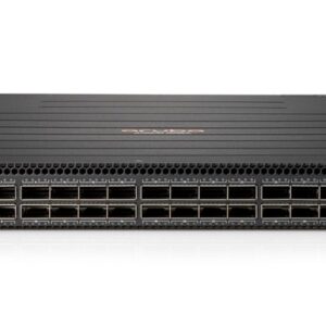 HPE Aruba JL626-61001 8325-32C 32p QSFP+/QSFP2 Front-to-Back 6 Fans 2 Power Supply Bundle Switch