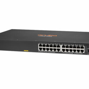 HPE R8N87A#ABA Aruba 6000 24G Class4 PoE 4SFP 370W Switch -24 Ports - Managed - Rack-Mountable F/s