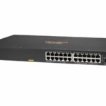 HPE R8N87A#ABA Aruba 6000 24G Class4 PoE 4SFP 370W Switch -24 Ports - Managed - Rack-Mountable New