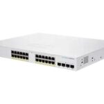 CISCO CBS250-24P-4X  CBS250 24x PoE+ (195W) GE + 4x 10G SFP+ Ref