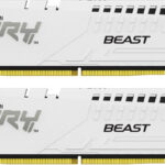 Kingston KF552C40BWK2-64 64GB Fury Beast White XMP DDR5 SDRAM Memory Kit