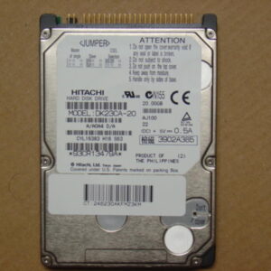 Hitachi 20.0GB 4200 RPM 9.5MM ATA-5 IDE/EIDE Drive