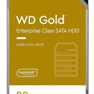 Western Digital WD202KRYZ Gold 20TB 7200RPM SATA 6.0Gbps 3.5-Inch Hard Drive