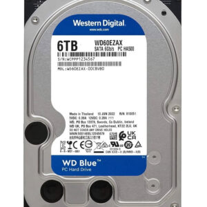 Western Digital WD60EZAX Blue 8TB 5400RPM SATA-6.0Gbps 3.5-Inch Hard Drive