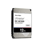 Western Digital HUH721212ALE600 / 0F30144 Ultrastar DC HC520 12TB 7200RPM SATA 6.0Gbps 512E 3.5-Inch Hard Drive