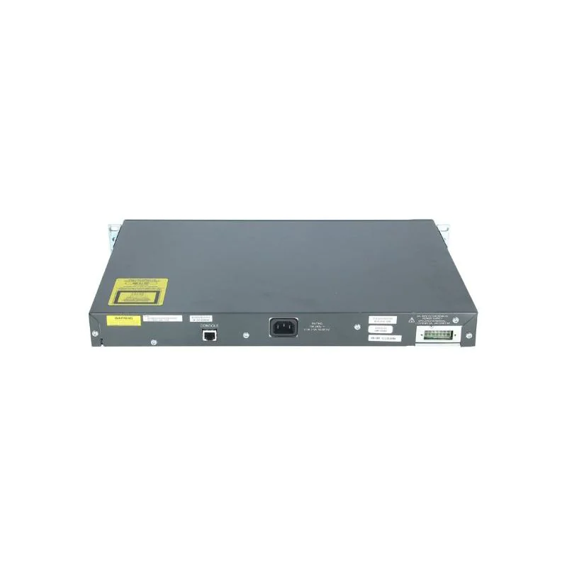 WS-C3560-24PS-S - Cisco Catalyst 3560 Series 3560-24P 24 x RJ-45 Ports PoE+ 10/100Base-TX + 2 x SFP Ports Layer 3 Managed Rack-mountable Fast Ethernet Network Switch WS-C3560-24PS-S - Cisco Catalyst 3560 Series 3560-24P 24 x RJ-45 Ports PoE+ 10/100Base-TX + 2 x SFP Ports Layer 3 Managed Rack-mountable Fast Ethernet Network Switch
