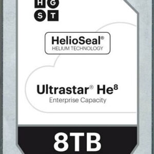 HGST HUH728080ALN601 Ultrastar He8 8Tb 7200RPM SATA-6.0Gbps 3.5-Inch Hard Drive