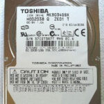Toshiba MK8034GSX 80GB 5400RPM 8MB SATA-150 2.5" 9.5MM Notebook Hard Drive (HDD2D38)