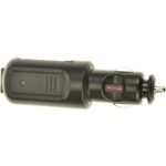 Honeywell Cigarette Snap-On Adapter - 1 Pack - 12 V DC, 24 V DC Input - Black - TAA Compliance