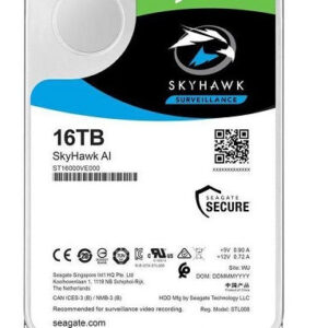 Seagate ST16000VE000 SkyHawk AI 16Tb SATA-6Gbps 3.5-Inch Hard Drive